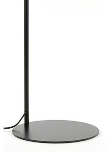 Fekete állólámpa (magasság 155 cm) Lekar – Light & Living