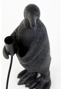 Fekete asztali lámpa (magasság 34 cm) Penguin – Light & Living