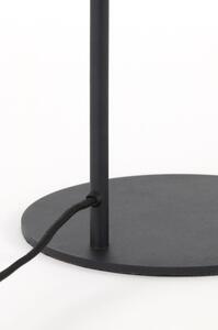 Fekete asztali lámpa (magasság 60 cm) Lekar – Light & Living