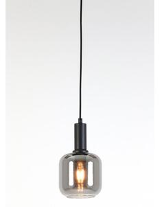 Szürke mennyezeti lámpa üveg búrával ø 21 cm Lekar – Light & Living