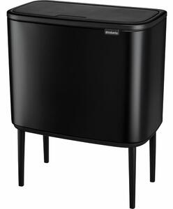 Brabantia Bo Touch Bin Szelektív Szemetess - 3x11L - Fekete