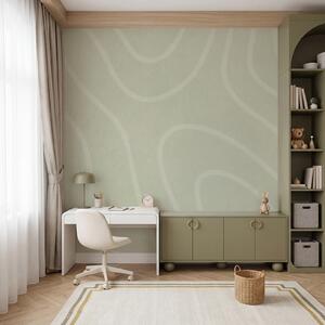 Fotótapéta Fehér és szürke hullámmintás, Absztrakt fotótapéta, Népszerű fotótapéta, t00760v1 - Tapeko.hu