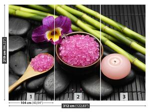 Fotótapéta Orchid Zen Stone- 104x70