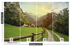 Fotótapéta svájci Alpok 104x70