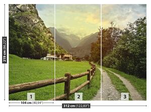 Fotótapéta svájci Alpok 104x70