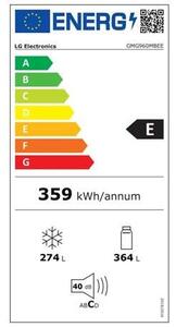 Lg Hűtő side by side GMG960MBEE