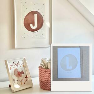 OUTLET - Névre szóló egyedi falikép (30*40 cm) - Léna