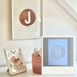 OUTLET - Névre szóló egyedi falikép (30*40 cm) - Hanna