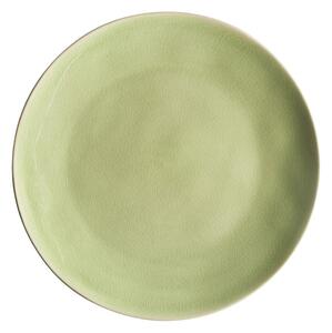 Riviera világoszöld agyagkerámia tányér, ⌀ 27 cm - Costa Nova