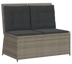 VidaXL Polyrattan Kerti Pad - Dönthető - 108cm