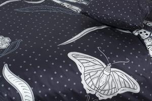 Glamonde luxus pamut szatén ágyneműhuzat Papillon cipzárral 140×220 cm