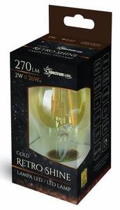 Toolight Szerszámlámpa - LED izzó E-27 230V 2W Edison 14077, meleg, OSW-01029