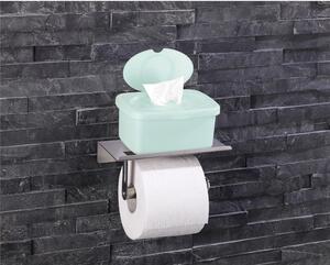 Öntapadós rozsdamentes acél WC-papír tartó - Maximex