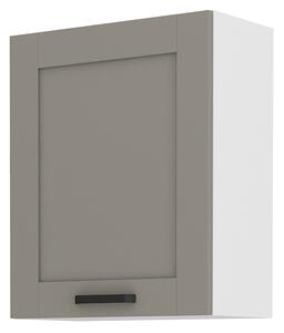 Felső konyhaszekrény Lucid 60 G 72 1F (claygrey + fehér)