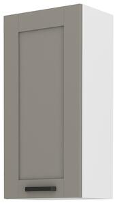 Felső konyhaszekrény Lucid 45 G 90 1F (claygrey + fehér)
