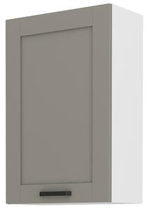 Felső konyhaszekrény Lucid 60 G 90 1F (claygrey + fehér)