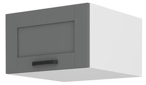 Felső konyhaszekrény Lucid WH 60 NAGU 36 1 F (dustgrey + fehér)