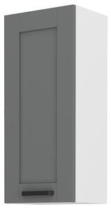 Felső konyhaszekrény Lucid 40 G 90 1F (dustgrey + fehér)