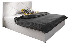 Z0ND0 Franciaágy Boxspring 140 cm Fade 4 (bézs) (matraccal és tárolóhellyel). 1046516