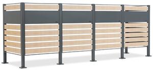 Burkolat 4 db 120 l vagy 240 l-es hulladékgyűjtőhöz Breda CoverTech