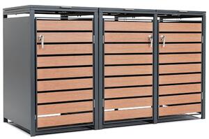 Burkolat 3 hulladékgyűjtőhöz 120l vagy 240l Bremen CoverTech