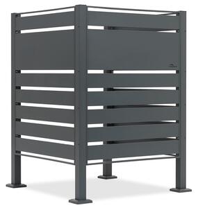 120l vagy 240l-es Halen CoverTech hulladékgyűjtő fedél antracit színben