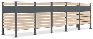 Burkolat 5 hulladékgyűjtőhöz 120l vagy 240l Breda CoverTech