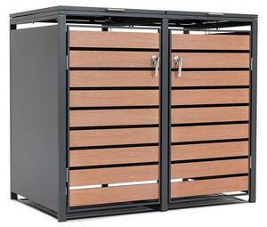 Burkolat 2 hulladékgyűjtőhöz 120l vagy 240l Bremen CoverTech