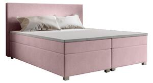 Z0ND0 Franciaágy Boxspring 140 cm Simon (rózsaszín) (matraccal, tárolóhely nélkül). 1047325