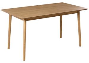Étkezőasztal ELVYN Világos tölgy 140 cm 80 cm