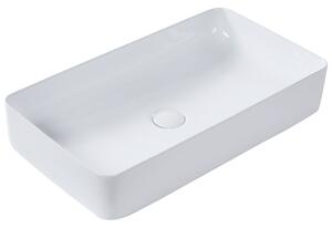 Pultra helyezhető mosdókagyló ULUA 61 x 35 cm Kerámia Fehér