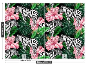 Fotótapéta zebrák Állatok 104x70