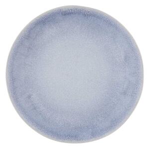 ATLANTIS lapos tányér, kék Ø28cm