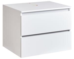Fali mosdószekrény SERRA 60 cm Fehér