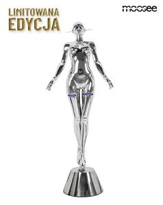 MOOSEE Cyber Woman Stand Limitált Kiadású LED Állólámpa Króm