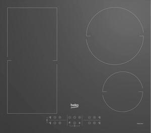 Főzőlap Beko fekete 58x51 cm HII64200FMT