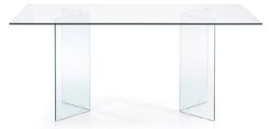 Étkezőasztal üveg asztallappal 90x200 cm Burano – Kave Home