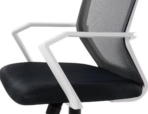 Állítható magasságú fekete irodai szék RELIEF