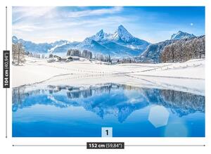 Fotótapéta téli Alpok 104x70