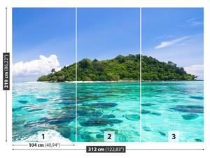 Fotótapéta Blue Paradise Island 104x70