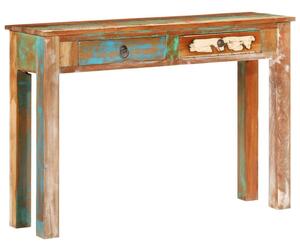 VidaXL Tálalóasztal - Újrahasznosított Fa - 110x30x75 cm