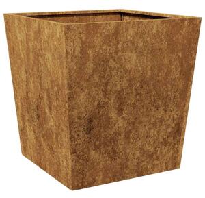 VidaXL 2 db corten acél kerti növénytartó 50 x 50 x 50 cm