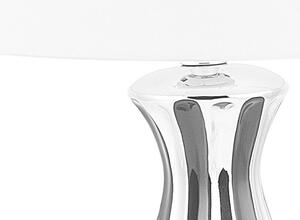Fekete és ezüst kerámia asztali lámpa 52 cm VARDJA