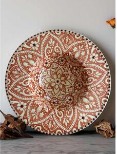 Peremes kis csésze tányér pasztel színekben 20 cm x 5 cm