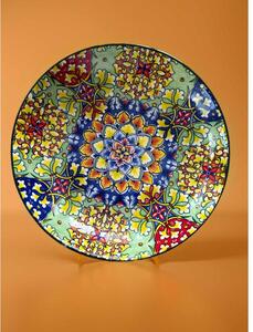 Salátástál 26 cm x 26 cm x 5 cm Szicília mintával