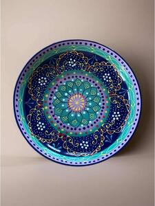 Toscana Notte mediterrán kerámia salátástál – 26 cm