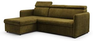 Barcelia Mini kanapéágy, alvó funkcióval - Enjoy New 41 vízlepergető zöld szövet
