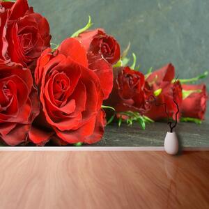 Fotótapéta vörös rózsák 104x70
