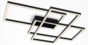 Maytoni modern mennyezeti lámpa line fekete mymod016cl-l80bk