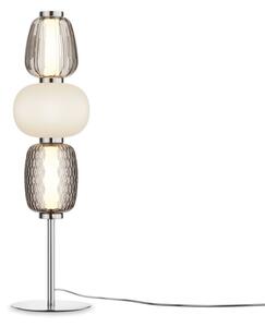 Maytoni modern asztali lámpa pattern fehér króm szürke mymod267tl-l28ch3k